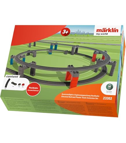 Märklin World 23130 - Rails Courbes H0 360mm (6 Pièces)