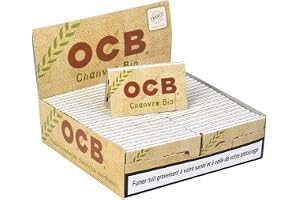 OCB Organic Hampa 1300, 50 häftklamrar, 50 ark