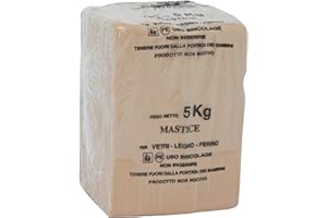STUCCO PER VETRI 5 KG. WHITE - CAPALDO
