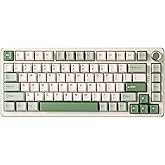 YUNZII B75 PRO Wireless Mechanical Keyboard,75% Gaming Keyboard Gasket Hot Swap Custom Keyboard with Knob,Pre-lubed Switches