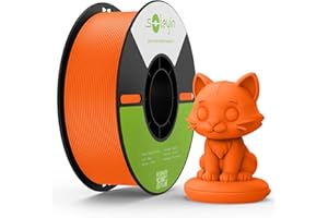 Creality Soleyin PLA Filament Ultra 1.75mm 3D Printer Filament:High Speed 30-300mm/s Dimensional Accuracy +/- 0.02mm, 1kg Spool (2.2lbs), Fit Most FDM 3D Printer,Rosehip Yellow
