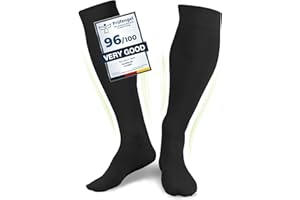 SILVERLINE Graduated Compression Socks, Medical Socks, For Men and Women, 60% Organic Cotton