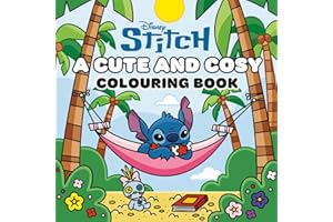 Disney Stitch: A Cute and Cosy Colouring Book