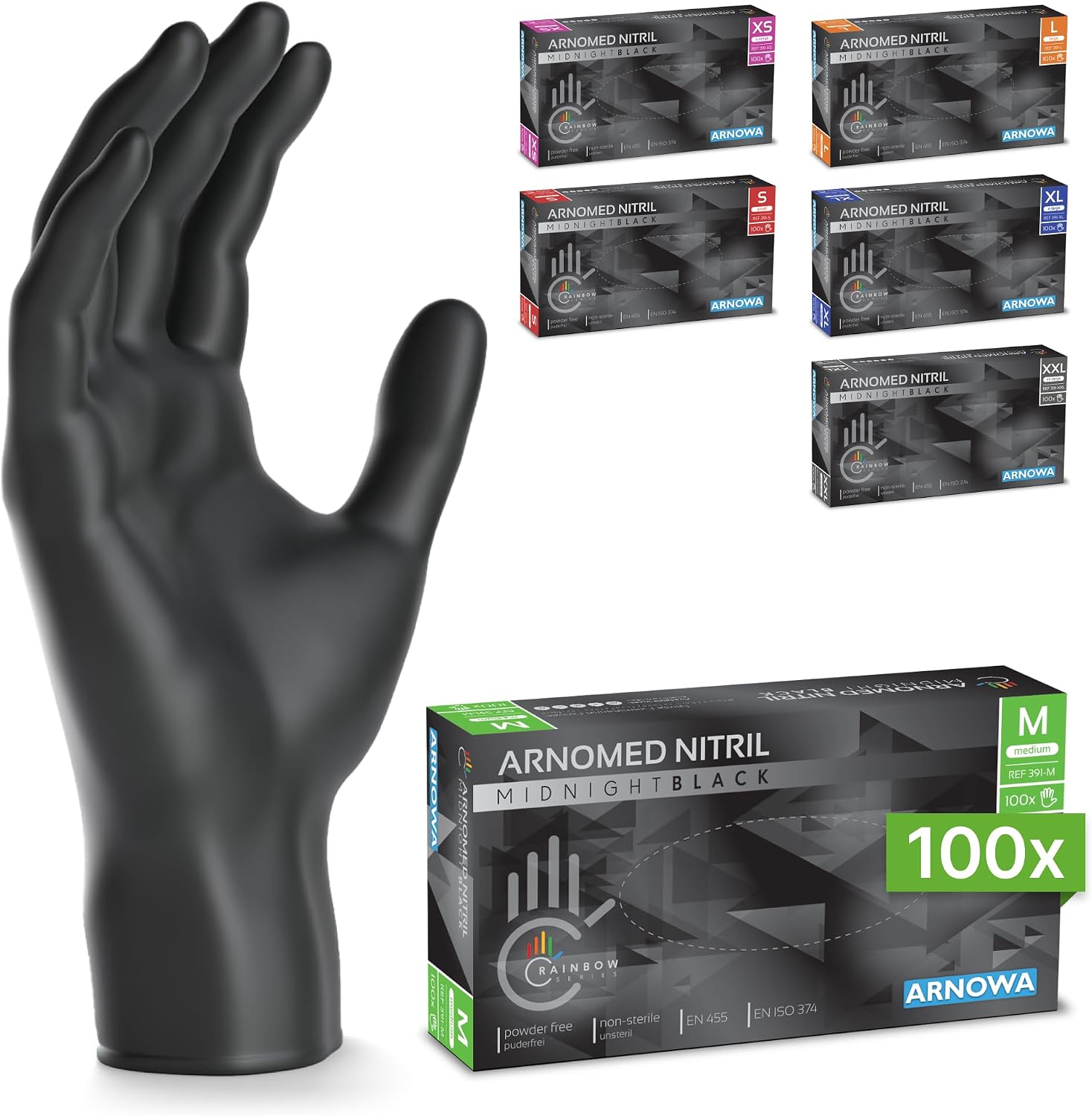 Avis d'Expert & Test Approfondi : 100x ARNOMED Guantes nitrilo talla M Negro Gu (Sélection)