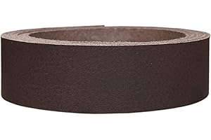 LEDERRIEMEN.COM Lederriemen Rindsleder 'Pull Up', in vielen Farben, Gürtelleder, Lederstreifen, Farbe:dunkelbraun, Breite:3cm breit