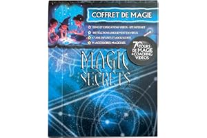 LUGY Magic Secrets - Coffret de Magie (kit Complet) - Niveau débutant/intermédiaire pour Enfants à partir de 7 Ans - Boîte de Tours de Magie + Carte - 70 Tours + tutoriels vidéos
