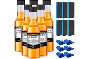 ‎ACAREY Autoglas Ölfilm Reiniger, Car Glass Oil Film Cleaner, Autofenster Scheibenreiniger, Glasreiniger Auto Scheibenreiniger Auto Glasreiniger Reinigungs Entferner Windschutzscheiben Glasreiniger (6pcs)
