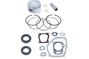 Gubeter 68M kolvring packning oljesats för Honda Gx160 Gx200 5.5Hp 6.5Hp 168F, 13101 Zf7 010, 13101 Zh8 010, 91201 Z 801