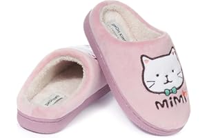 JOMIX Pantofole Bambino Invernali Babbucce Inverno Bambina Calde Morbide Ciabatte Chiuse Bambini da Casa