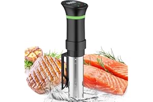 VPCOK DIRECT Sous Vide Water Baths, Sous Vide Cooker, 1000W Sous Vide Precision Cooker, Immersion Circulator Sous Vide Machine, Accurate Temperature and Time Control Sous Vide Cookbook Included