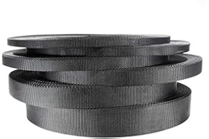 West Coast Paracord Nylon Webbing (1/2 Inch, 5 Yards) - Flat Rope - All-Purpose Heavy Duty Strap