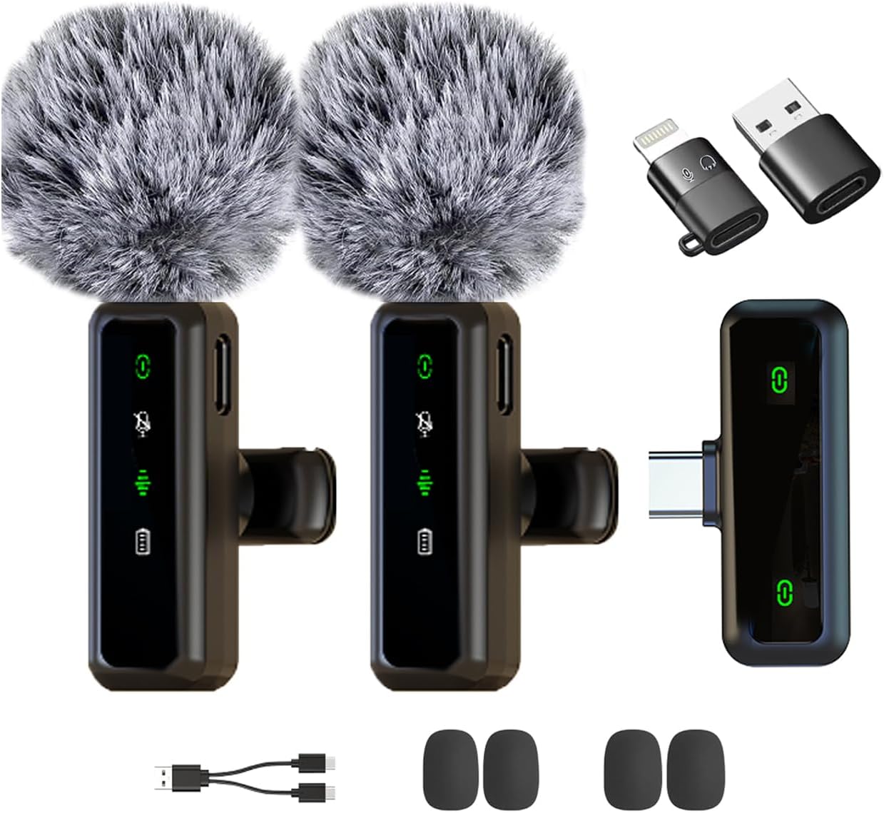 Qualité de Fabrication & Durabilité : Wireless Lavalier Microphone for iPhone Andro