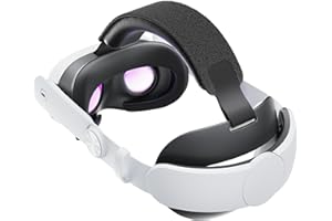 Mytrix Elite-Gurt für Oculus/Meta Quest 3 3S, bequemes VR-Headset-Gurtzubehör, Verstellbarer, Leichter Kopfgurt für Oculus Quest 3