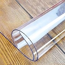 Warmstar Transparenter Tischschutz – 2 Mm Dick, 107 X 152 Cm, BPA-frei – Schutzfolie Für Tische Aus Holz, Glas, Marmor