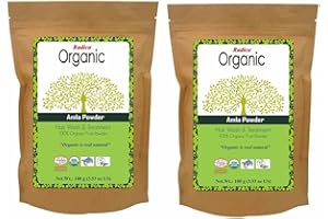 Radico Amla-Fruchtpulver 2er-Pack (2 x 100g) Emblica Officinalis (bio, vegan) x2
