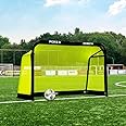 FORZA POD Goal - PRO ALU50 Folding Football Goal | Fold-Away & Freestanding Target Goals | Carry Bag Included - Multiple Sizes & Colours