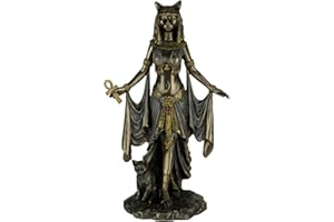 Veronese Design Bastet Egyptian Goddess of Protection Statue Sculpture 10" Tall