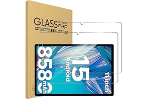 carinacoco 2 Pack Screen Protector for DOOGEE U11/U11 PRO 11 inch, 9H Toughness Premium Shatterproof Scratch-Resistant Anti-Fingerprint No-Bubble HD Ultra Clear Tempered Glass Screen Protector