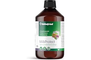 Röhnfried MilbProtect 500 ml I Vor & Nach Milbenbefall I Ergänzungsfuttermittel für Geflügel I fördert Fresslust I Kräuter I Ganzjahresprodukt