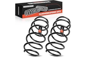 Frankberg 2x Coil Spring Front axle Compatible with Fiesta VI CB1 CCN 1.25L 1.4L 1.6L Hatchback 2008-2012 Replace# 1547181