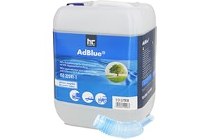 ‎HÖFER CHEMIE Höfer Chemie AdBlue 1 x 10L inkl. Ausgießer - Harnstofflösung für Diesel Autos wie BMW & VW - Kanister mit Ausgießer - Reduziert Giftige Stickoxide