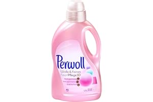 ‎PERWOLL Perwoll Wolle & Feines, flüssig, Waschmittel, 32 WL, 2er Pack (2 x 16WL)