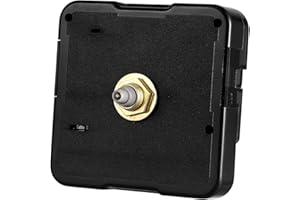 ULTNICE Mecanismo del Reloj de Cuarzo Reparación del Reloj de Pared Bricolaje con Pilas Piezas Repuesto