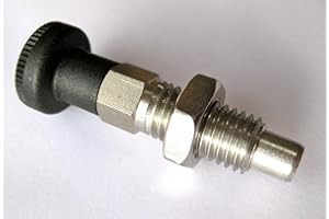 RST Piston d'indexation en acier inoxydable avec goupille de verrouillage à ressort M6 M8 M10 M12 M16 écrou M6 avec position de repos : oui