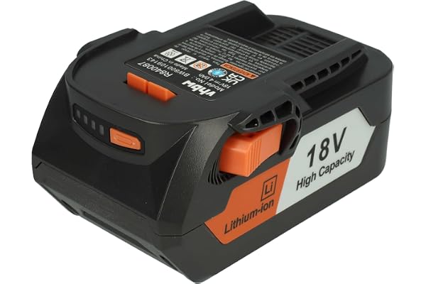 vhbw 1 x batteri ersättning för AEG B1814 | B1817G, L1830R, B1814G, B1817, L1815R, L1830, L1815, L1840R för elverktyg (4000 mAh, Li-Ion, 18 V)