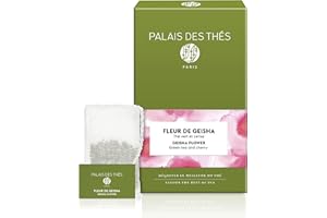 Palais des Thés - Té verde FLEUR DE GEISHA - 20 bolsitas de muselina