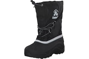 Kamik Southpole4 Kinder Schneestiefel - Wasserdichte Winterstiefel Warm Gefüttert - Jungen und Mädchen Stiefel - Perfekt für den Kinderfuß