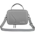 eWINNER Case Waterproof Travel Carrying Case Storage Bag Compatible with Insta360 Flow Stabilizer Portable Shoulder Bag PU Carrying Case Handheld Phone Gimbal Accessories