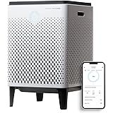 COWAY AIRMEGA 300S con app IoCare, Purificatore d’aria fino a 176m² con Tecnologia GreenHEPA. Rimuove il 99,999% delle Nanopa