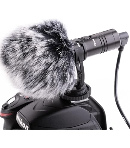 Tikysky Camera Microphone, Video Microphone for Dslr Interview Videomic Tikysky Camera Microphone, Video Microphone for Dslr Interview Videomic