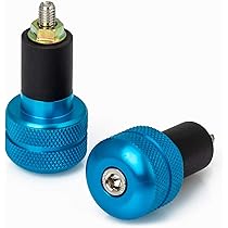 Contrappesi Per Manubrio Moto 13mm | Stabilizzatori In Alluminio, Nero, Per Scooter E Motocicli