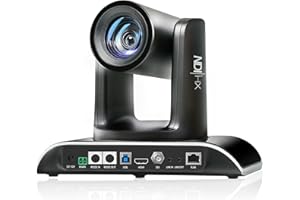 Kamera Tenveo NDI PTZ z 20-krotnym zoomem optycznym Kamera konferencyjna 1080P 60FPS z wyjściem HDMI/SDI/RJ45/USB Obsługuje strumieniowanie sieciowe Współpracuje z Zoom Skype Teams
