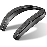 Smaloyd Bluetooth Lautsprecher Tragbarer, Wireless-Neckband-Lautsprecher,Theater Stereo Surroud Ton, mit Mikrofon,Kabelloser