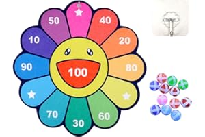 Lolileo Giocattolo Bersaglio di Dardo Dinosauro per Bambini,Gioco Giardino All'Aperto per Bambini,Giochi Interni Ed Esterni,Regalo di Compleanno per Bambini,Adatto a Ragazzi E Ragazze Dai 3 Anni in Su