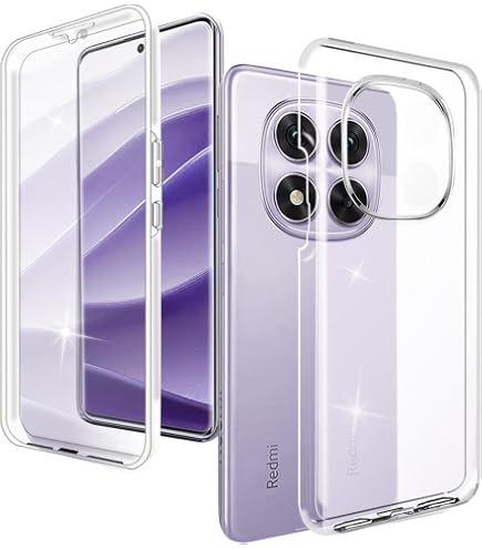 Transparente Handyhülle Für Xiaomi Redmi Note 14 Pro/Pro+ 5G | Weiches Silikon TPU | Kratzfest & Stoßdämpfend