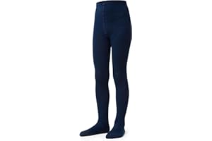 STEVEN Medias de algodón lisas y lisas para niños/Altura de 68 cm a 158 cm/Perfectas para los días más fríos/Opacas/Medias para niños/Unisex/Edades 0-11