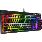 HyperX Alloy Elite 2 - Mekanik oyun klavyesi, yazılım kontroll&uuml; ışık ve makro ayarı, ABS puding tuşları, medya kontrolleri, R