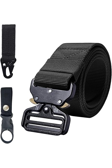 Cintura Uomo Con Fibbia A Cricchetto Automatica - Regolazione Micrometrica, Pelle Di Qualit&agrave;, 35mm