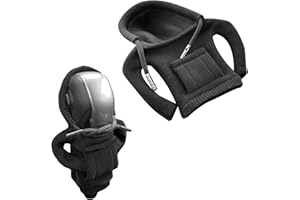 Wondsea Sweat Pommeau de Vitesse,Couverture De Levier De Vitesse De Voiture,Sweat à Capuche Levier De Vitesse,ousse créative pour levier vitesse,Mignon protecteur levier vitesse,pull levier de vitesse