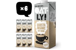 OATLY Organic Barista Oat Drink Long Life 6x1Litre