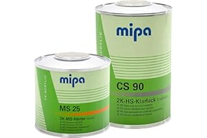 MIPA Set 2K-HS-Klarlack CS 90 2K-MS-Härter MS25 1,5L