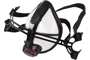 Trend Air Stealth Lite Pro Respirator Dust Mask, Reusable Lightweight Frame & Replaceable Mask Filter, STE/LP/ML, Black
