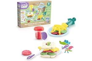 CANAL TOYS Super Green- Kit da Picnic per Pasta modellabile Bio, Eco 008