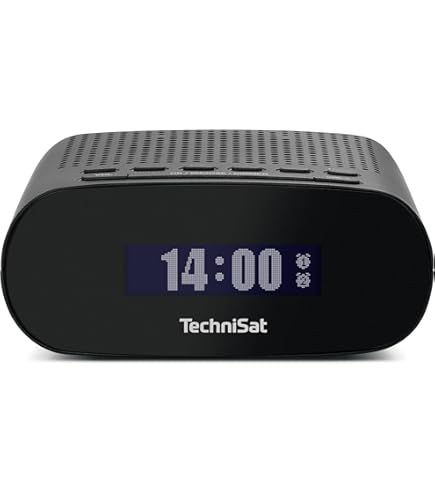 NEW ONE CRD 160 Noir Radio-réveil DAB /FM - Ecran LCD - 20 Stations Prereglees Buzzer Prise Casque