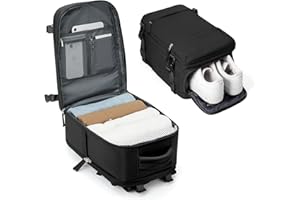 BJLFS Plecak podróżny Ryanair 40x30x20,duży plecak podróżny dla kobiet, torba kabinowa Easyjet 45x36x20 bagaż kabinowy na co dzień, wodoodporny plecak sportowy na świeżym powietrzu