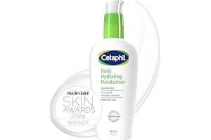 Cetaphil Daily Hydrating Face Moisturiser, 88ml, For Sensitive Skin, With Hyaluronic Acid, Packaging May Vary